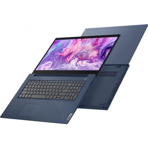 Lenovo IdeaPad 3 17.3" Laptop Intel Core I7 1065G7 8GB RAM 256GB SSD Abyss Blue   10th Gen I7 1065G7 Quad Core   In Plane Switching (IPS) Technology   Windows 10 Home   7.4 Hr Battery Life Alternate-Image4/500