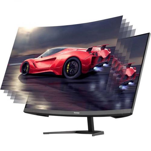 ViewSonic OMNI VX2718 PC MHD 27 Inch Curved 1080p 1ms 165Hz Gaming Monitor With FreeSync Premium, Eye Care, HDMI And Display Port Alternate-Image4/500
