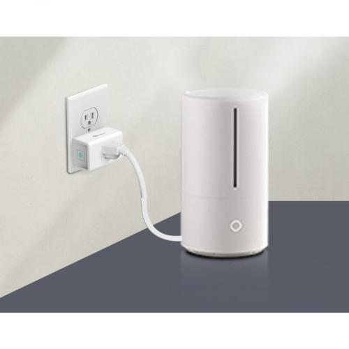 Kasa Smart Plug Ultra Mini 15A, Smart Home Wi-Fi Outlet Compatible with  Alexa, Google Home & IFTTT, No Hub Required, UL Certified, 2.4G WiFi Only