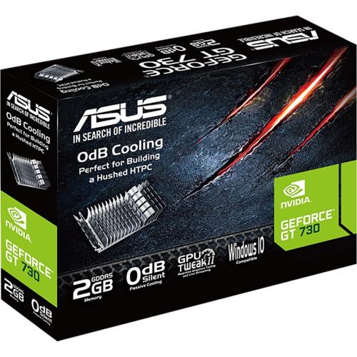 Asus NVIDIA GeForce GT 730 Graphic Card   2 GB GDDR5   Low Profile Alternate-Image4/500