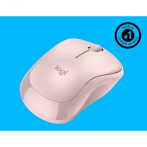 Logitech M220 SILENT Wireless Mouse, 2.4 GHz With USB Receiver, 1000 DPI Optical Tracking, 18 Month Battery, Ambidextrous, Compatible With PC, Mac, Laptop (Off White) Alternate-Image4/500