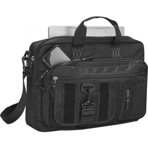 V7 Elite Black Ops CTX16 OPS BLK Carrying Case (Briefcase) For 16" To 16.1" Notebook   Black Alternate-Image4/500