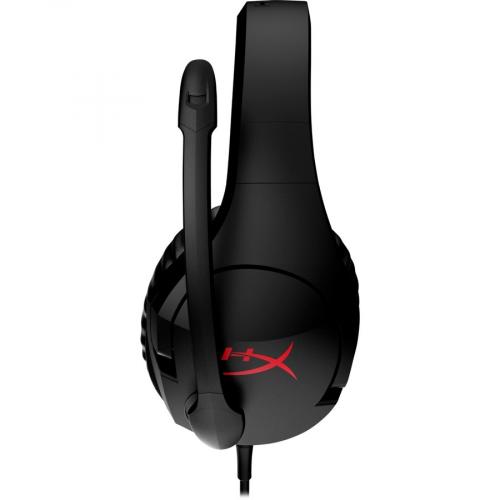 HyperX Cloud Stinger Gaming Headset Black Red   Lightweight With 90 Degree Rotating Ear Cups   HyperX Signature Comfort And Durability   Swivel To Mute Noise Cancelling Mic   DTS Headphone:X Spatial Audio   Multi Device Compatibility Alternate-Image4/500