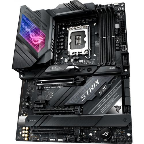 Asus ROG Strix Z690 E GAMING WIFI Desktop Motherboard   Intel Z690 Chipset   Socket LGA 1700   Intel Optane Memory Ready   ATX Alternate-Image4/500