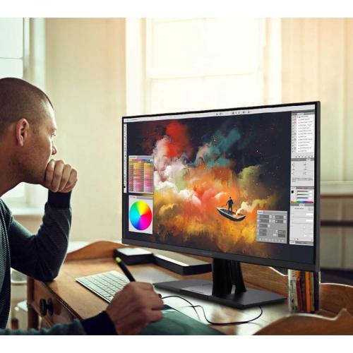 32" ColorPro 4K UHD IPS Monitor With 60W USB C, SRGB, HDR10 And Pantone Validated Alternate-Image4/500