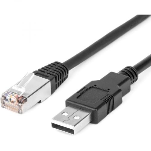 Rocstor Premium Cisco USB Console Cable   USB Type A To RJ45 Rollover Cable Alternate-Image4/500