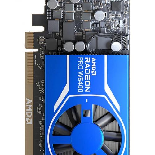 AMD Radeon Pro W6400 Graphic Card   4 GB GDDR6   Half Height Alternate-Image4/500