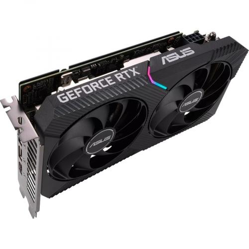 Asus Dual GeForce RTX 3050 OC 8GB Graphics Card   8 GB GDDR6   1.85 GHz Boost Clock   128 Bit Bus Width   PCI Express 4.0   DisplayPort   HDMI Alternate-Image4/500