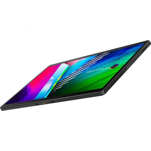 Asus Vivobook 13 Slate 13.3" Touchscreen Detachable 2 In 1 Notebook 1920 X 1080 FHD Intel Pentium Silver N6000 4GB RAM 128GB EMMC Black Alternate-Image4/500