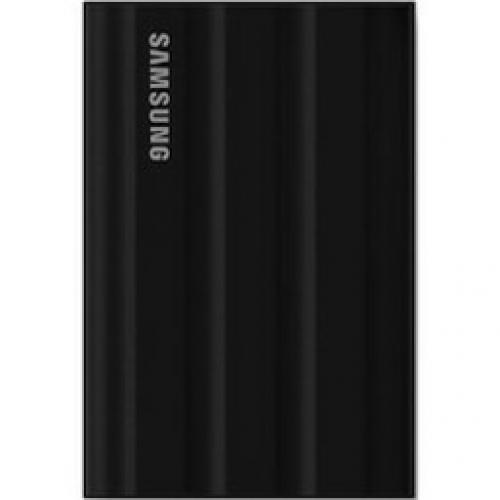 Samsung T7 MU PE1T0S/AM 1 TB Portable Rugged Solid State Drive   External   Black Alternate-Image4/500