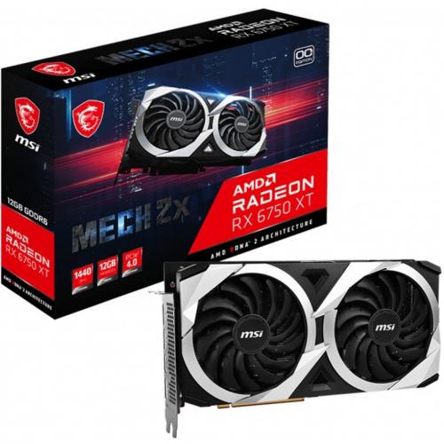 MSI AMD Radeon RX 6750 XT Graphic Card   12 GB GDDR6 Alternate-Image4/500