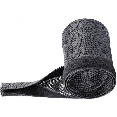 StarTech.com 10ft (3m) Cable Management Sleeve, Braided Mesh Wire Wraps/Floor Cable Covers, Computer Cable Manager/Cord Concealer Alternate-Image4/500