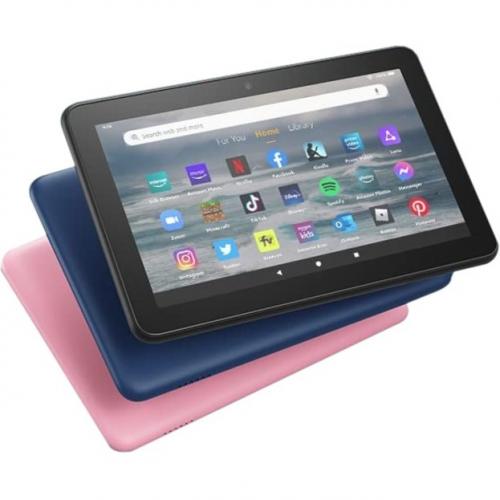 Amazon Fire 7 Tablet   7"   MediaTek MT8127   2 GB   16 GB Storage   Fire OS 5   Black Alternate-Image4/500