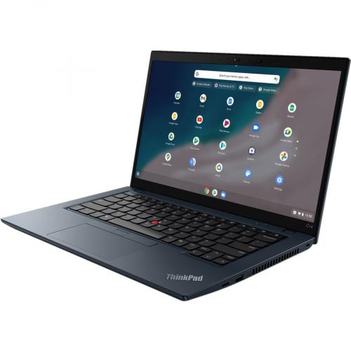Lenovo ThinkPad C14 Gen 1 21C9000KUS 14" Touchscreen Chromebook   Full HD   1920 X 1080   Intel Core I7 12th Gen I7 1265U Deca Core (10 Core)   16 GB Total RAM   16 GB On Board Memory   256 GB SSD   Abyss Blue Alternate-Image4/500