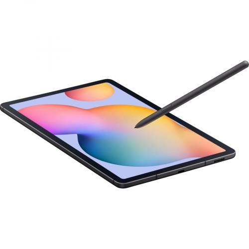 Samsung Galaxy Tab S6 Lite SM P613 Tablet   10.4" WUXGA+   Qualcomm Snapdragon 720G Octa Core   64 GB   4 GB Storage   Android 12   Oxford Gray Alternate-Image4/500