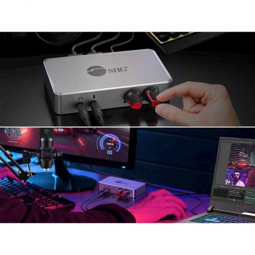SIIG 4K HDMI Video Capture Box With Volume Control & Loopout Alternate-Image4/500