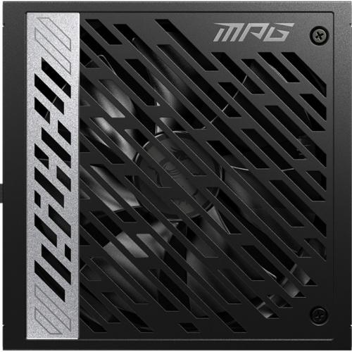 MSI MPG 1000W 80+ Gold Power Supply   1000W 80+ Gold   100% Japanese Capacitors   Compatible With PCIe 5.0 Graphics Cards   1 Fan(s) Alternate-Image4/500