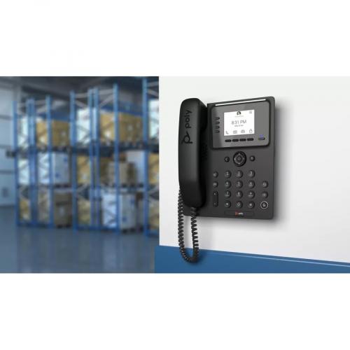 Poly CCX 350 IP Phone   Corded   Corded   Desktop, Wall Mountable Alternate-Image4/500
