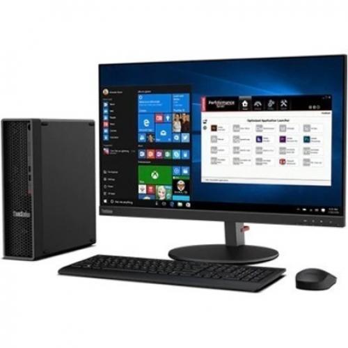 Lenovo ThinkStation P340 SFF Workstation Intel Core I7 10700 16GB RAM 512GB SSD NVIDIA T400 Graphics   Intel Core I7 10700 Octa Core   NVIDIA T400 Graphics   16GB DDR4 RAM   Intel W480 Chip   Keyboard And Mouse Included Alternate-Image4/500