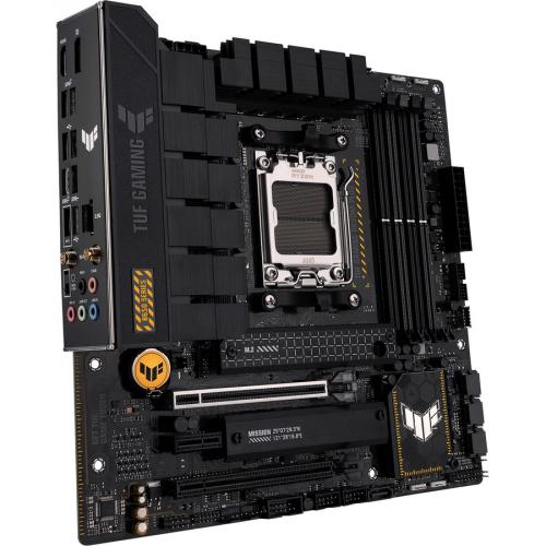 TUF GAMING B650M PLUS WIFI Gaming Desktop Motherboard   AMD B650 Chipset   Socket AM5   Micro ATX Alternate-Image4/500