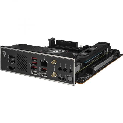 Asus ROG Strix B650E I GAMING WIFI Gaming Desktop Motherboard   AMD B650 Chipset   Socket AM5   Mini ITX Alternate-Image4/500