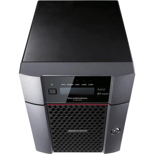 Buffalo TeraStation TS5420DN SAN/NAS Storage System   Annapurna Labs Alpine Quad Core   4 X HDD Supported   2 X HDD Installed   8 TB Installed HDD Capacity   Serial ATA/600 Alternate-Image4/500