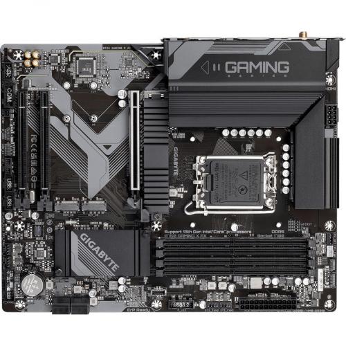 Gigabyte Ultra Durable B760 GAMING X AX Gaming Desktop Motherboard   Intel B760 Chipset   Socket LGA 1700   ATX Alternate-Image4/500