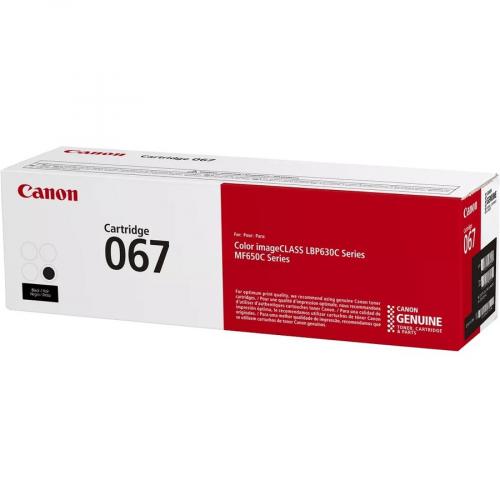 Canon 067 Black Toner Cartridge, Compatible To MF656Cdw, MF654Cdw, MF653Cdw, LBP633Cdw And LBP632Cdw Printers Alternate-Image4/500