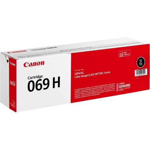 Canon 069 Black Toner Cartridge, High Capacity, Compatible To MF753Cdw, MF751Cdw And LBP674Cdw Printers Alternate-Image4/500