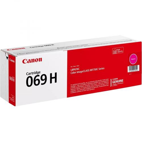 Canon 069 Magenta Toner Cartridge, High Capacity, Compatible To MF753Cdw, MF751Cdw And LBP674Cdw Printers Alternate-Image4/500