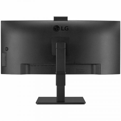 LG Ultrawide 34BQ77QC B 34" Class Webcam WQHD Curved Screen LCD Monitor   21:9   Textured Black Alternate-Image4/500