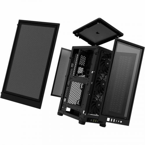 Corsair 2000D AIRFLOW Mini ITX PC Case   Black Alternate-Image4/500