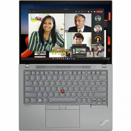 Lenovo ThinkPad T14 Gen 4 21HD002BUS 14" Notebook   WUXGA   Intel Core I7 13th Gen I7 1355U   16 GB   512 GB SSD   Storm Gray Alternate-Image4/500