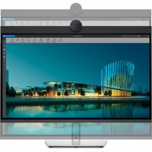Dell UltraSharp U3224KB 32" Class Webcam 6K LED Monitor   16:9 Alternate-Image4/500