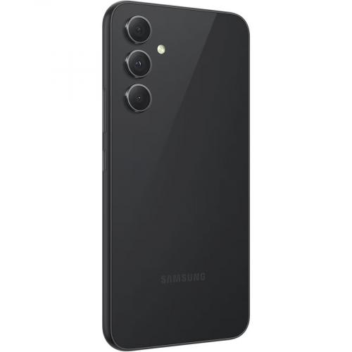 Samsung Galaxy A54 5G SM A546U1 128 GB Smartphone   6.4" Super AMOLED Full HD Plus 1080 X 2340   Octa Core (Cortex A78Quad Core (4 Core) 2.40 GHz + Cortex A55 Quad Core (4 Core) 2 GHz   6 GB RAM   Android 13   5G   Awesome Graphite Alternate-Image4/500