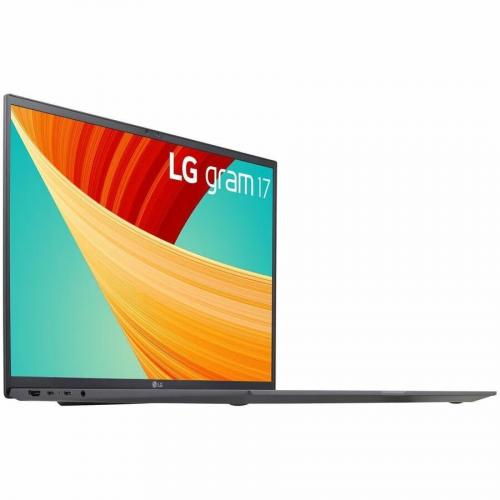 LG Gram 17Z90R N.APC6U1 17" Notebook   WQXGA   2560 X 1600   Intel Core I5 13th Gen I5 1340P Dodeca Core (12 Core) 1.90 GHz   Intel Evo Platform   16 GB Total RAM   512 GB SSD   Charcoal Gray Alternate-Image4/500