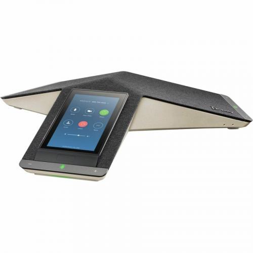 Poly Trio C60 IP Conference Station   Corded/Cordless   Wi Fi   Tabletop   Black   TAA Compliant Alternate-Image4/500