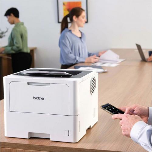 Brother HL L6210DW Business Monochrome Laser Printer With Large Paper Capacity, Wireless Networking, And Duplex Printing Alternate-Image4/500