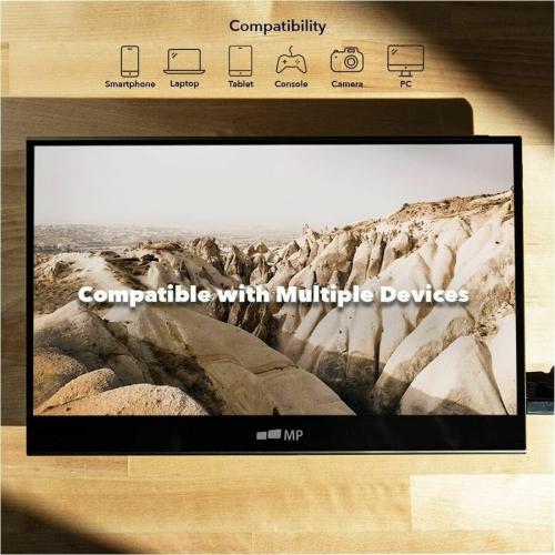 Duex Float Mobile Pixels 15.6" Stacked Portable Screens, Full HD IPS 1080P Touchscreen Monitor With Built In Kickstand, USB Type C/HDMI Plug And Play, Support Windows/Mac/Android/ChromeOS/Switch Alternate-Image4/500