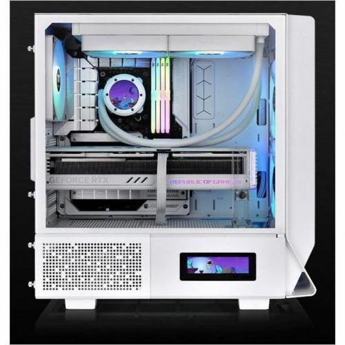 Thermaltake Ceres 330 TG ARGB Snow Mid Tower Chassis Alternate-Image4/500
