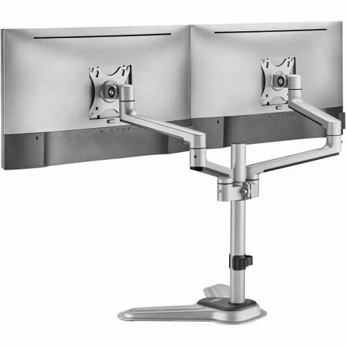 Rocstor Mounting Pole For Monitor, Display   Silver, Black Alternate-Image4/500