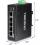 TRENDnet 5 Port Hardened Industrial Gigabit DIN Rail Switch, 10 Gbps Switching Capacity, IP30 Rated Network Switch ( 40 To 167 ?F), DIN Rail & Wall Mounts Included, Lifetime Protection, Black, TI G50 Alternate-Image5/500