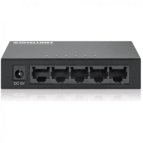 Intellinet 5 Port Fast Ethernet Office Switch Alternate-Image5/500