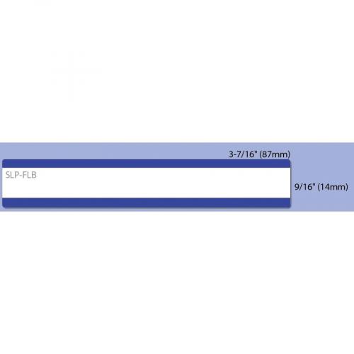 Seiko SLP FLB White/Blue File Folder Labels Alternate-Image5/500