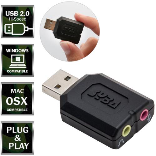 SYBA Multimedia USB Stereo Audio Adapter Alternate-Image5/500