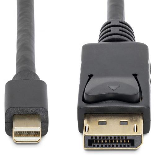 StarTech.com 6 Ft Mini DisplayPort To DisplayPort 1.2 Adapter Cable M/M   DisplayPort 4k Alternate-Image5/500