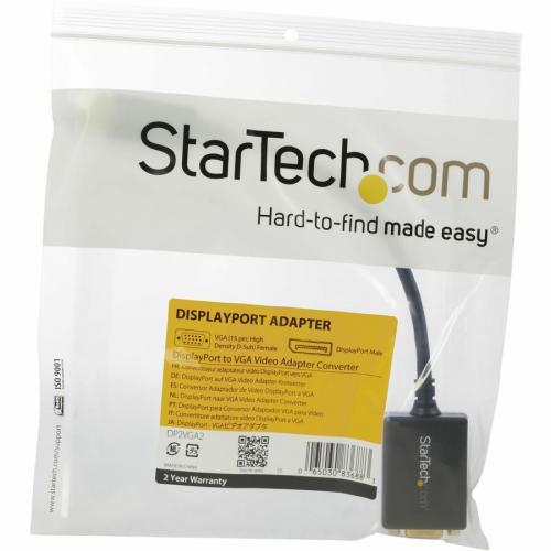 StarTech.com DisplayPort To VGA Video Adapter Converter Alternate-Image5/500