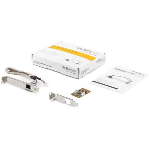 StarTech.com Mini PCI Express Gigabit Ethernet Network Adapter NIC Card Alternate-Image5/500