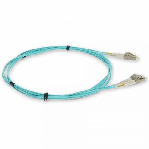 AddOn 2m LC (Male) To LC (Male) Aqua OM3 Duplex Fiber OFNR (Riser Rated) Patch Cable Alternate Image5/500