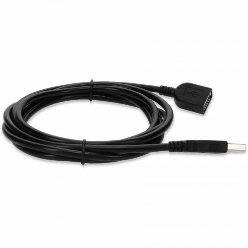 AddOn 6ft USB 2.0 (A) Male To Female Black Cable Alternate-Image5/500